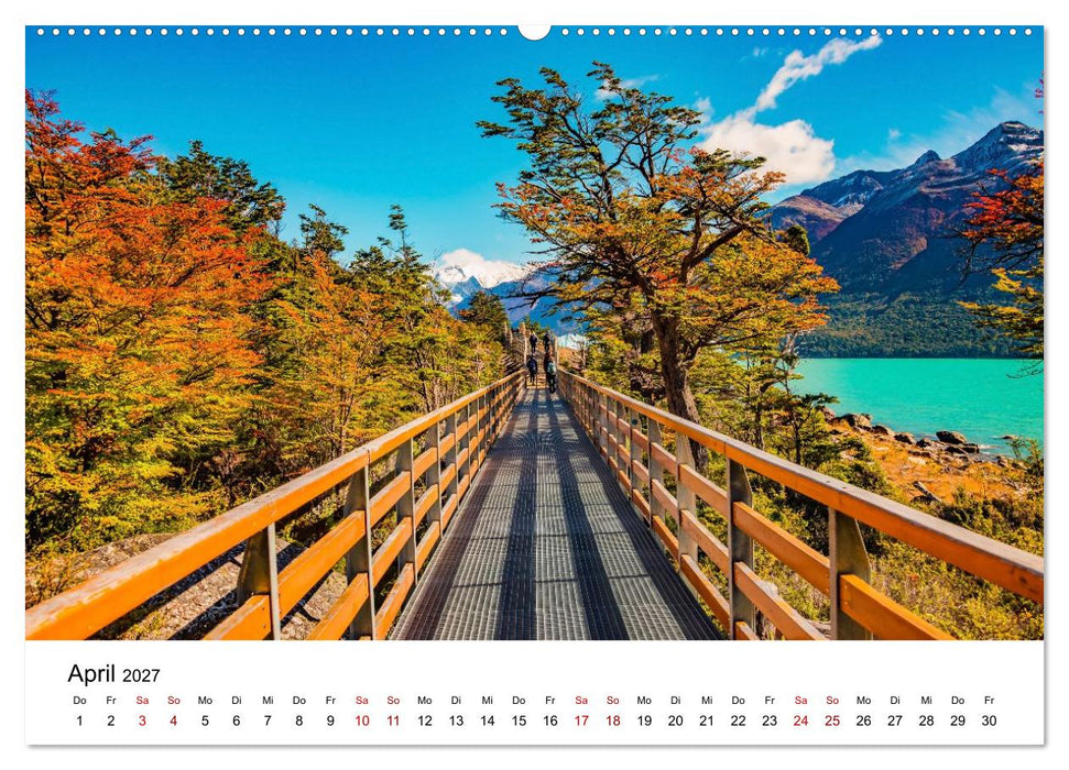 Patagonien, Los Glaciares Nationalpark: Perito Moreno Gletscher (CALVENDO Wandkalender 2027)
