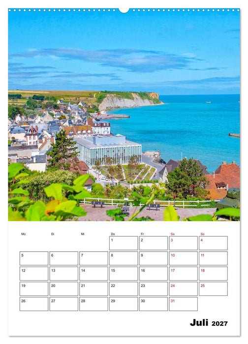 Normandie - Reiseplaner (CALVENDO Premium Wandkalender 2027)