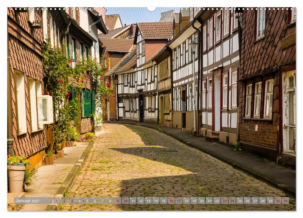 Ein Blick auf Holzminden an der Weser (CALVENDO Premium Wandkalender 2027)