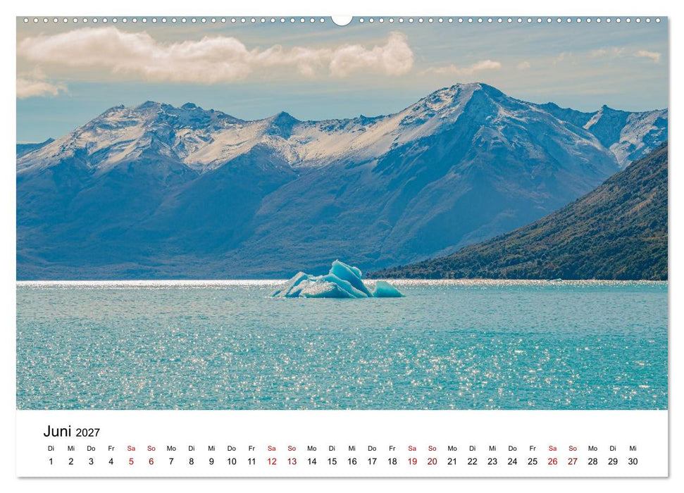 Patagonien, Los Glaciares Nationalpark: Perito Moreno Gletscher (CALVENDO Premium Wandkalender 2027)