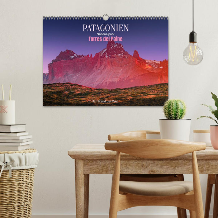Patagonien, Torres del Paine Nationalpark: Am Rand der Welt (CALVENDO Wandkalender 2027)