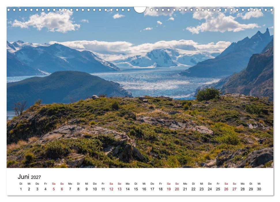 Patagonien, Torres del Paine Nationalpark: Am Rand der Welt (CALVENDO Wandkalender 2027)