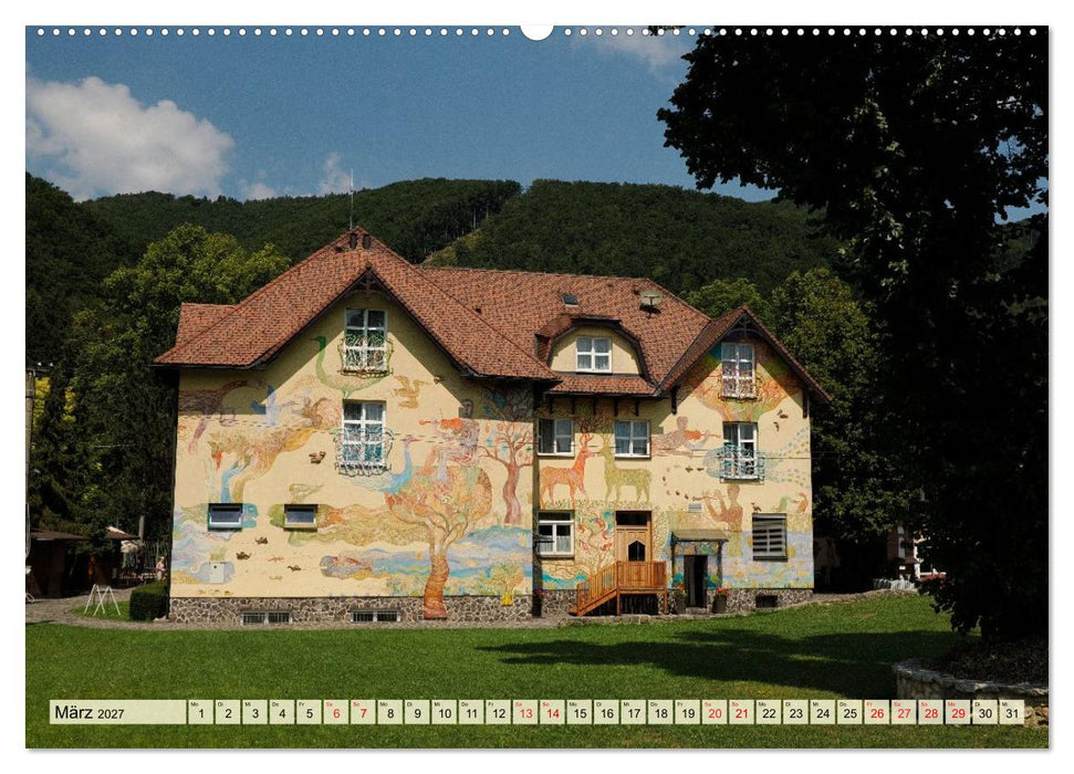 Streifzüge durch die westliche Slowakei (CALVENDO Wandkalender 2027)