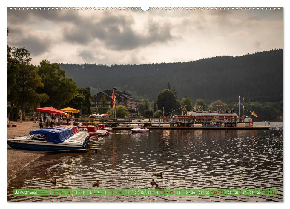 Der Titisee im Schwarzwald (CALVENDO Wandkalender 2027)