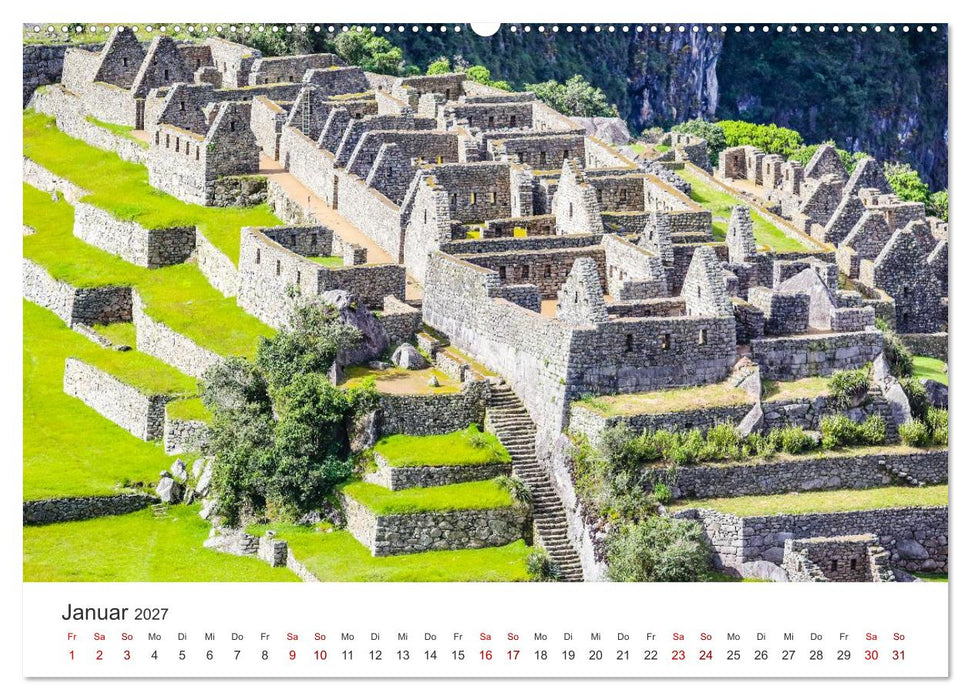Macchu Picchu (CALVENDO Premium Wandkalender 2027)