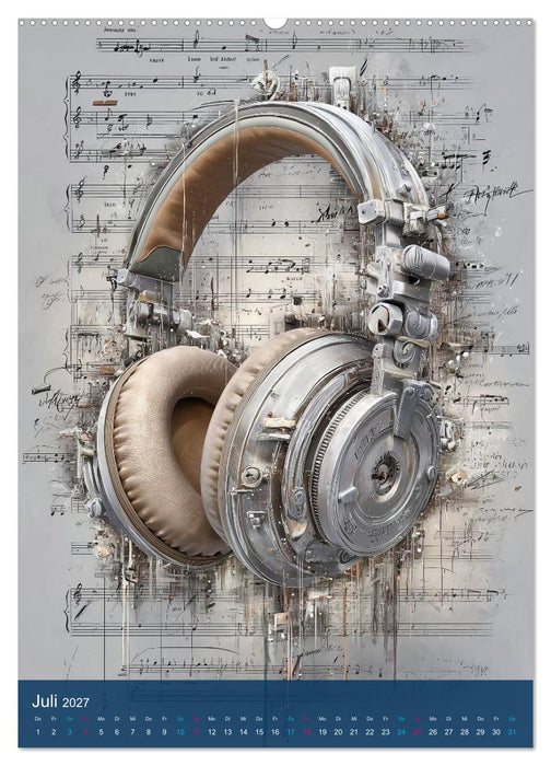 Leben für die Musik (CALVENDO Premium Wandkalender 2027)