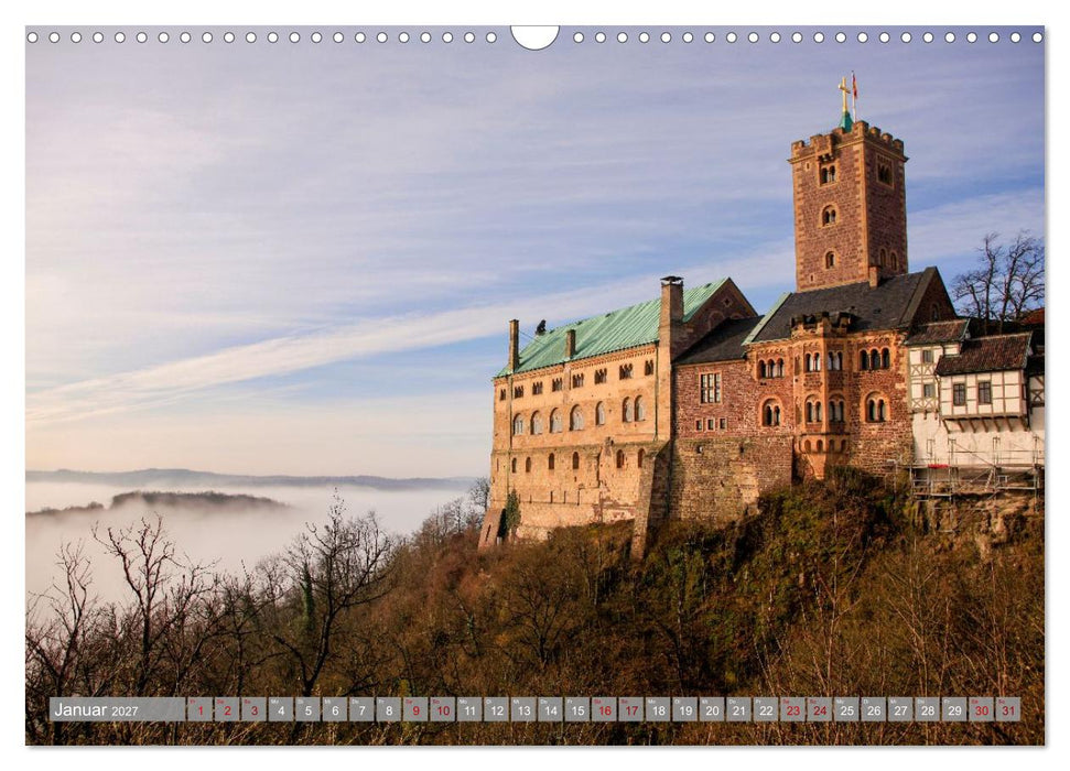 Burgen in Deutschland (CALVENDO Wandkalender 2027)