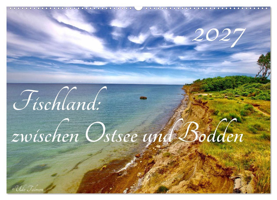 Fischland: zwischen Ostsee und Bodden (CALVENDO Wandkalender 2027)