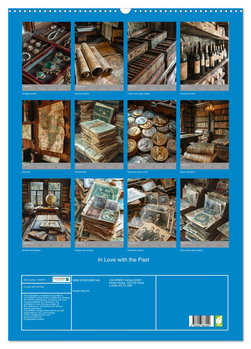 In Love with the Past (CALVENDO Monthly Calendar 2027)