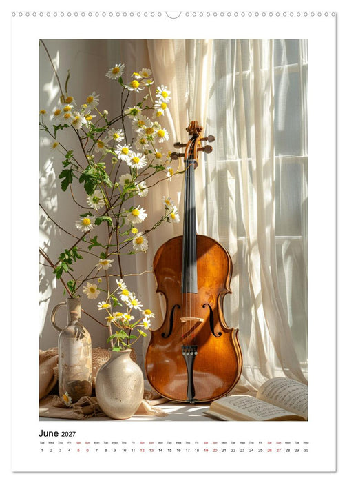 Violin Enjoyment (CALVENDO Monthly Calendar 2027)