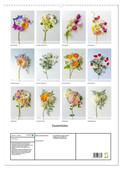 Zauberblüten (CALVENDO Wandkalender 2027)