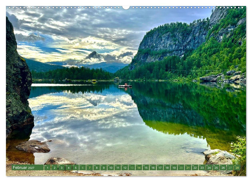 Erlebe mit mir das wilde Norwegen (CALVENDO Premium Wandkalender 2027)