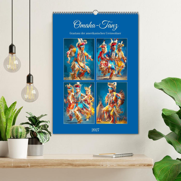Omaha-Tanz. Grastanz der amerikanischen Ureinwohner (CALVENDO Wandkalender 2027)