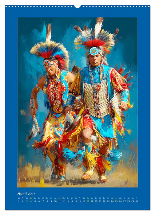 Omaha-Tanz. Grastanz der amerikanischen Ureinwohner (CALVENDO Wandkalender 2027)
