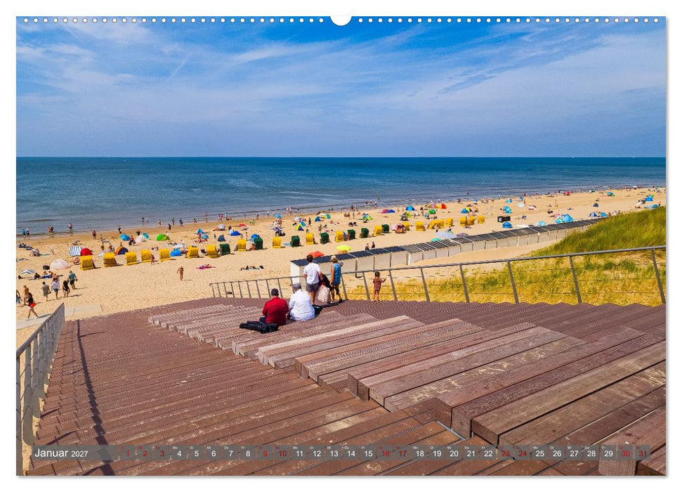 Ein Blick auf Egmond (CALVENDO Premium Wandkalender 2027)
