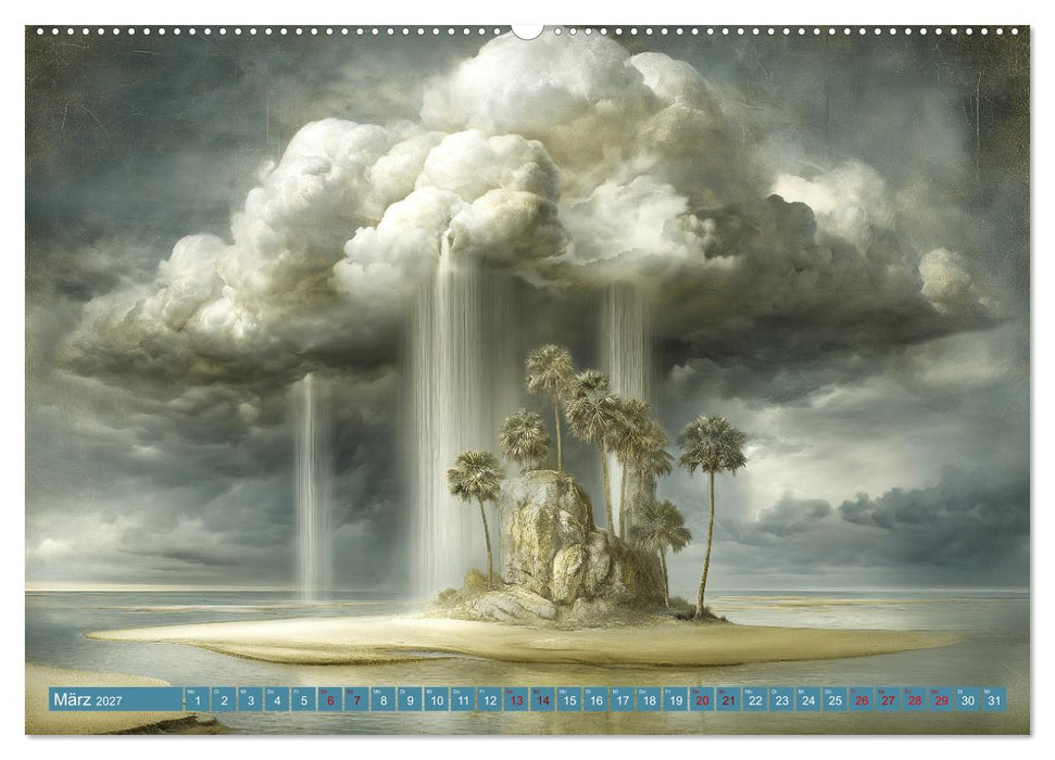 Zwischen Licht und Stille - Träume aus Licht und Form (CALVENDO Wandkalender 2027)