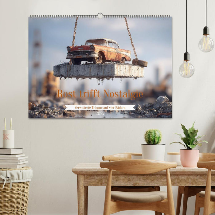 Rost trifft Nostalgie (CALVENDO Wandkalender 2027)