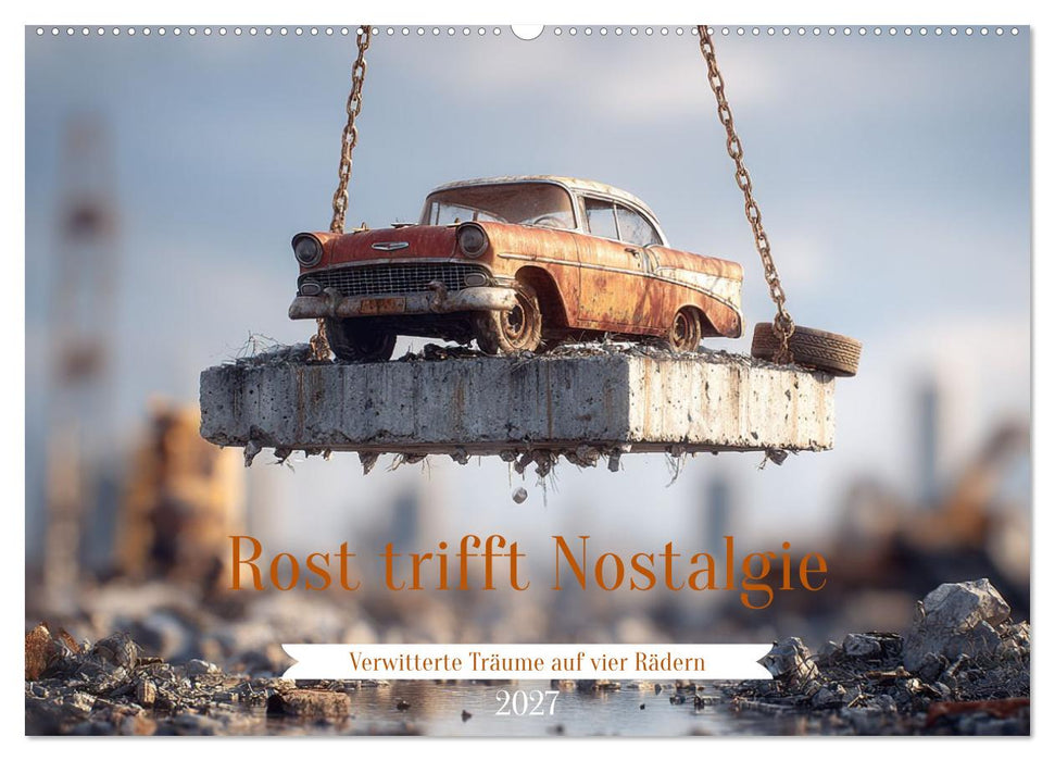 Rost trifft Nostalgie (CALVENDO Wandkalender 2027)