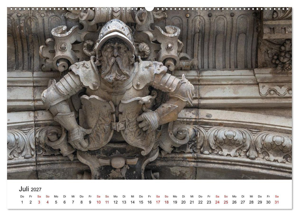 Dresden, Pure Eleganz an der Elbe (CALVENDO Premium Wandkalender 2027)