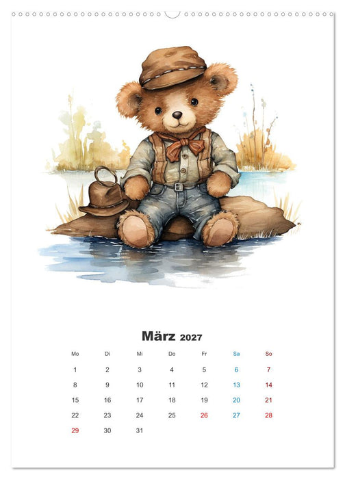 Petri Heil, Taddy! (CALVENDO Premium Wandkalender 2027)