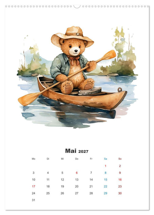 Petri Heil, Taddy! (CALVENDO Premium Wandkalender 2027)