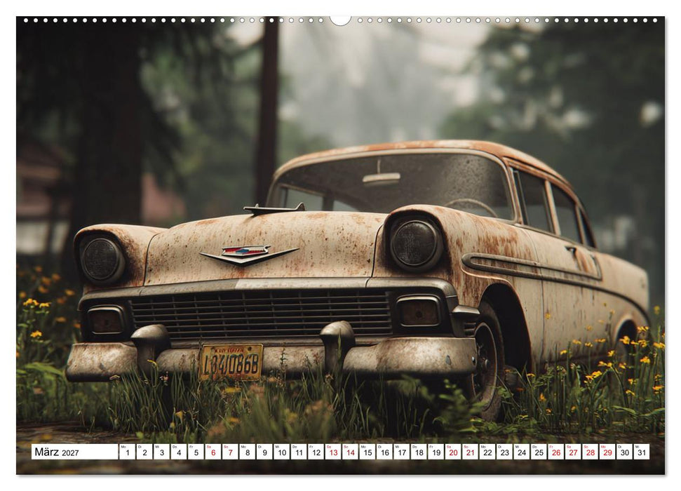 Rost trifft Nostalgie (CALVENDO Premium Wandkalender 2027)