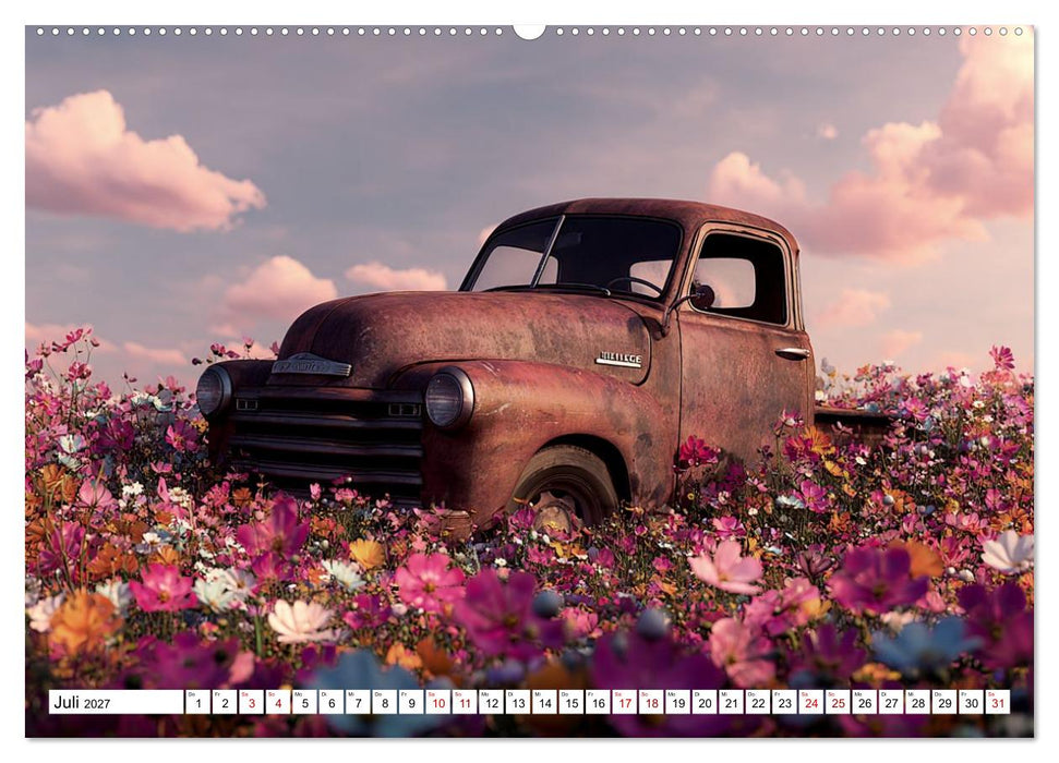 Rost trifft Nostalgie (CALVENDO Premium Wandkalender 2027)