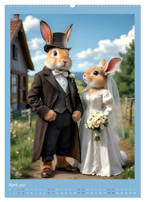 Nicht nur ein Vogel wollte Hochzeit halten (CALVENDO Premium Wandkalender 2027)