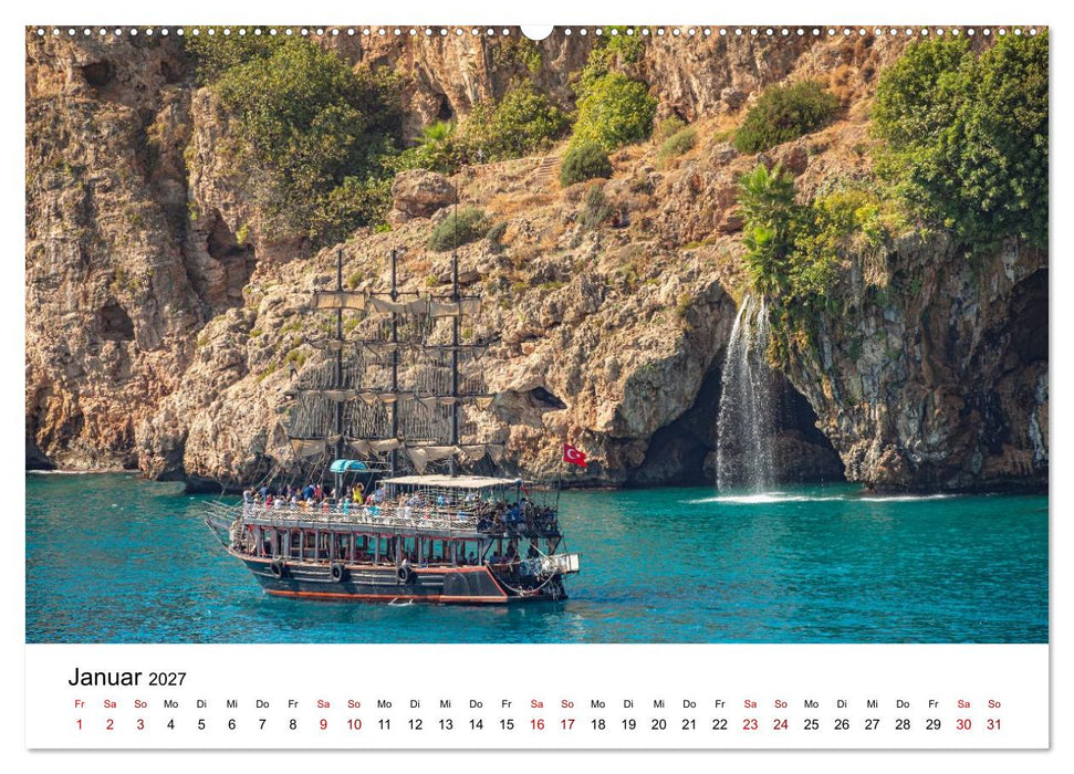 Türkei, Antalya: Urlaubsparadies am Mittelmeer (CALVENDO Wandkalender 2027)