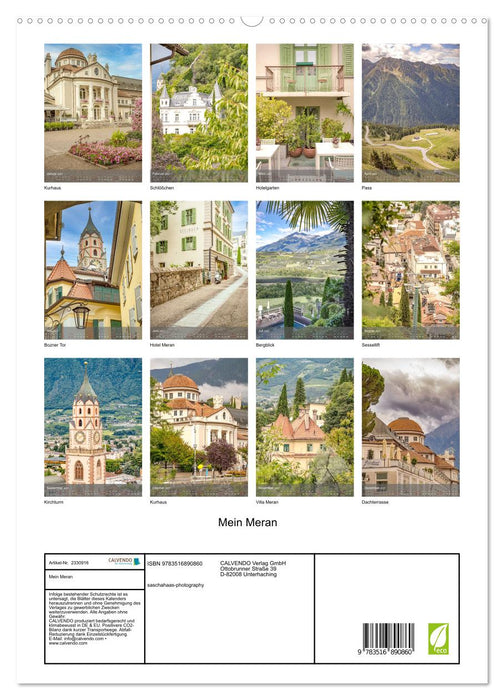 Mein Meran (CALVENDO Premium Wandkalender 2027)