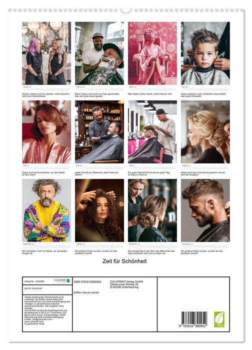 Zeit für Schönheit (CALVENDO Premium Wandkalender 2027)