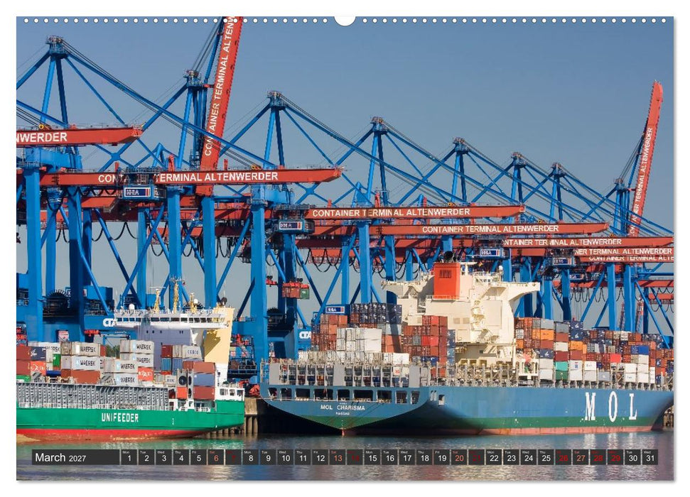 Hamburg.Discover northern Germany’s cosmopolitan city (CALVENDO Premium-Calendar 2027)
