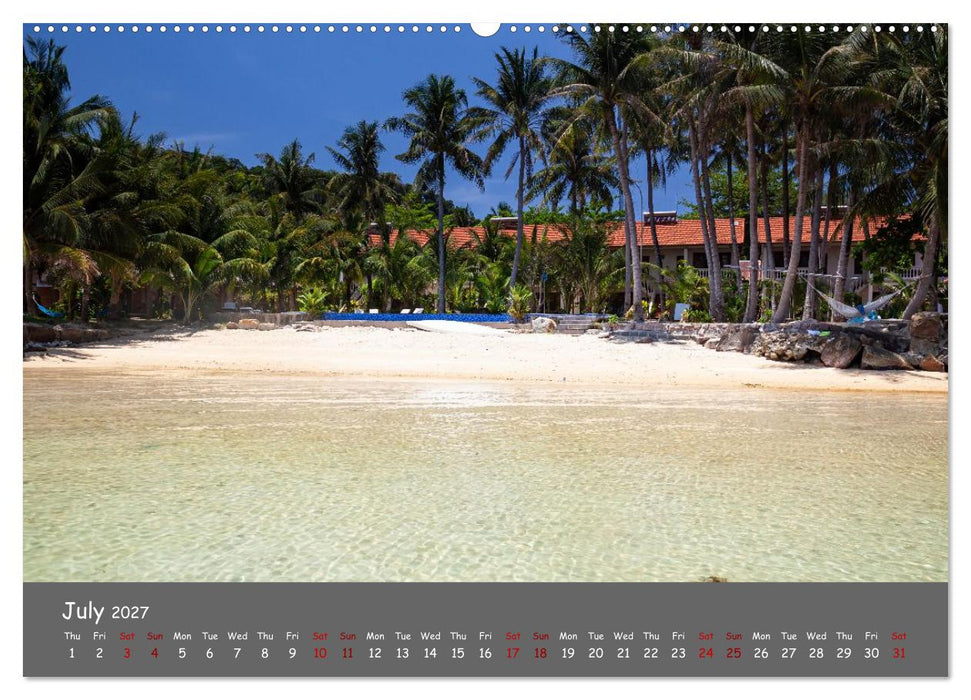 Vietnam`s most beautiful beaches (CALVENDO Premium-Calendar 2027)