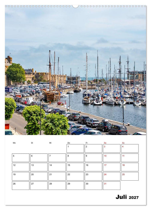 Saint Malo - Reiseplaner (CALVENDO Premium Wandkalender 2027)