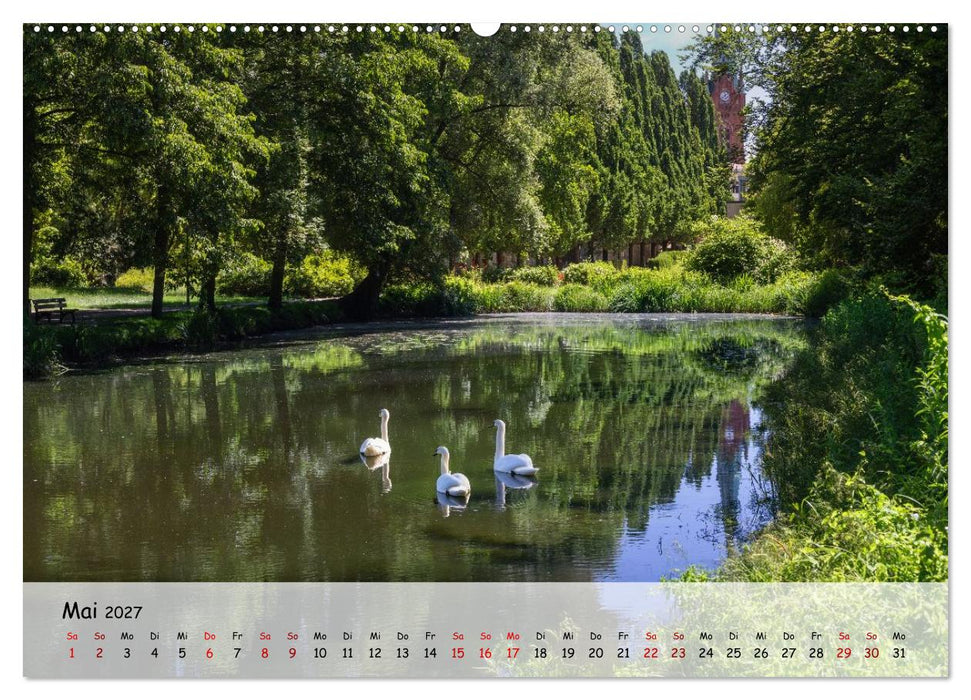 Bernau bei Berlin. Ein Jahr in Bildern (CALVENDO Wandkalender 2027)