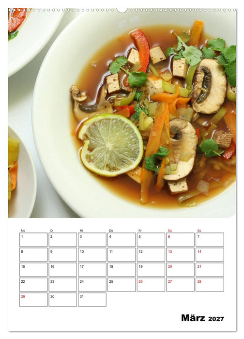 Gemüse-Vielfalt im Suppentopf (CALVENDO Wandkalender 2027)