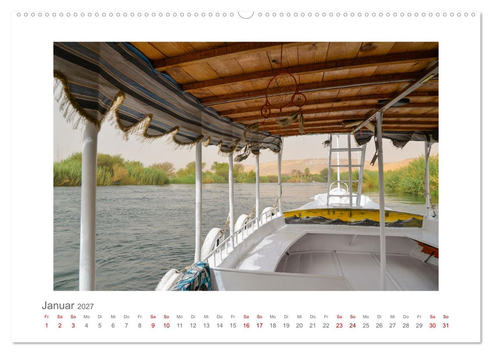 Ägypten - unterwegs mit Julia Hahn (CALVENDO Premium Wandkalender 2027)