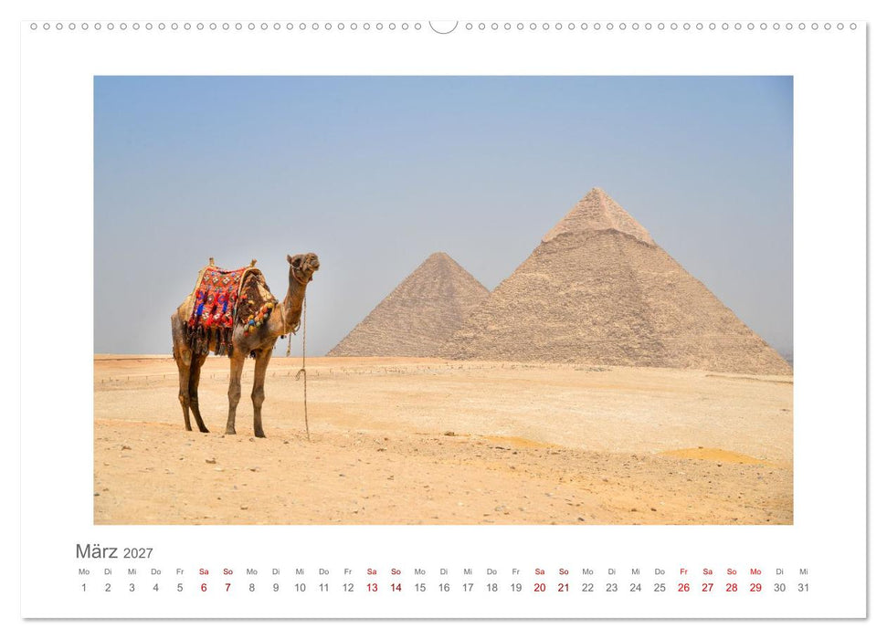 Ägypten - unterwegs mit Julia Hahn (CALVENDO Premium Wandkalender 2027)