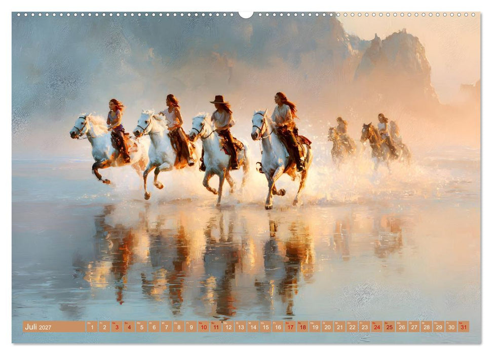Wild im Herz, weich in der Hand (CALVENDO Premium Wandkalender 2027)