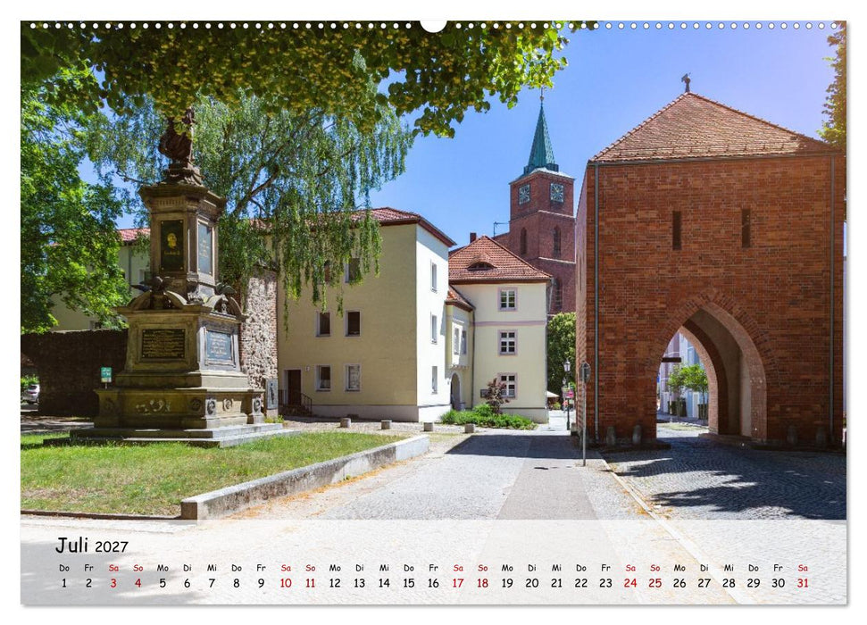 Bernau bei Berlin. Ein Jahr in Bildern (CALVENDO Premium Wandkalender 2027)
