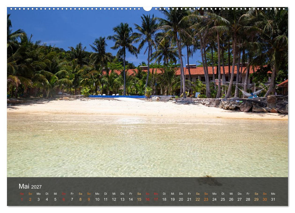 Traumstrände in Vietnam (CALVENDO Premium Wandkalender 2027)