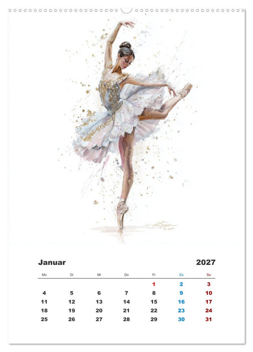 Tanz aus der Stille (CALVENDO Wandkalender 2027)