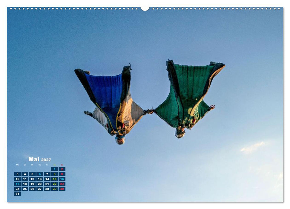 Base Jumping Adrenalin- Kick (CALVENDO Wandkalender 2027)