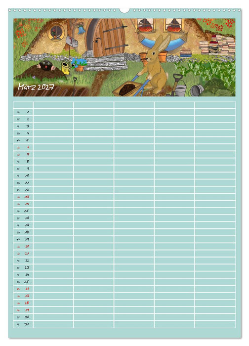 Mats Maus und seine Freunde (CALVENDO Wandkalender 2027)