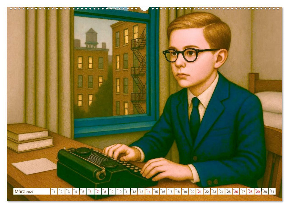Truman Capote (CALVENDO Premium Wandkalender 2027)