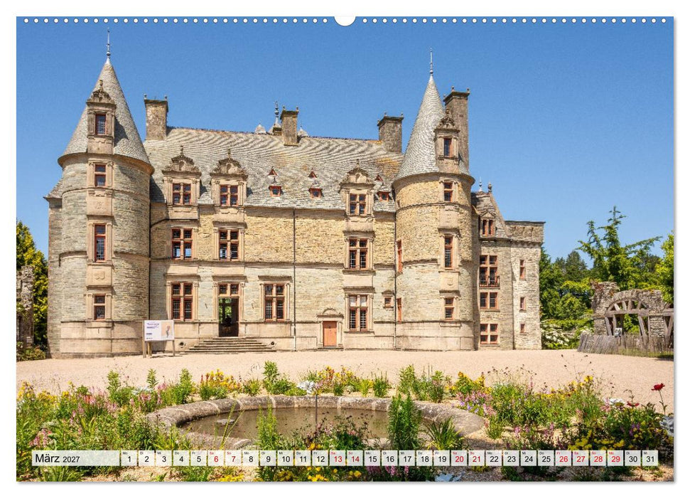 Normandie – Wo Natur auf Kultur trifft (CALVENDO Wandkalender 2027)