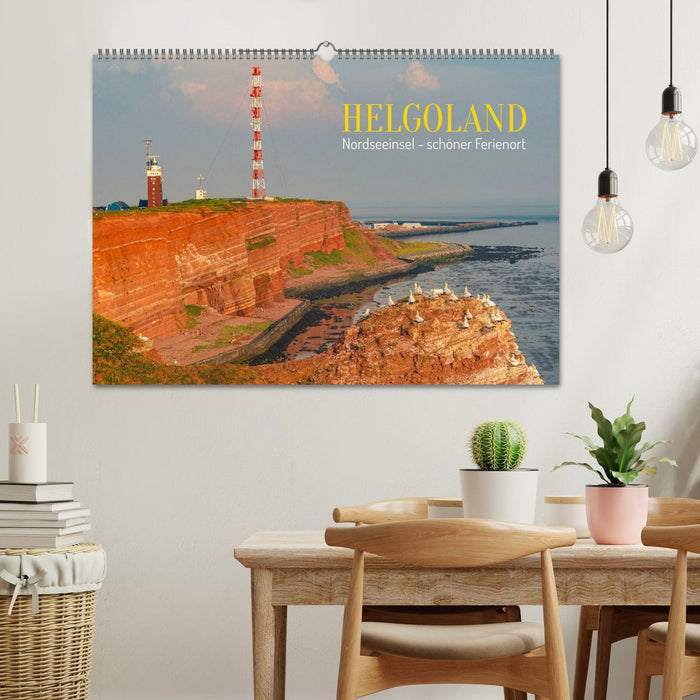 HELGOLAND: Nordseeinsel, schöner Ferienort (CALVENDO Wandkalender 2027)