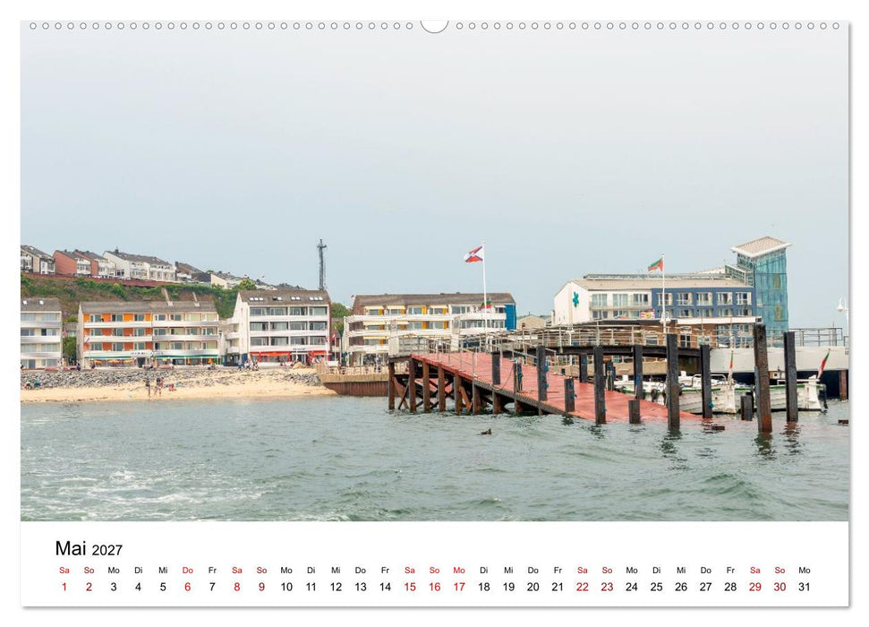 HELGOLAND: Nordseeinsel, schöner Ferienort (CALVENDO Wandkalender 2027)
