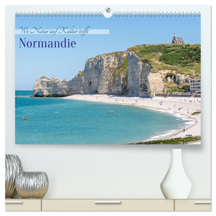 Normandie – Wo Natur auf Kultur trifft (CALVENDO Premium Wandkalender 2027)