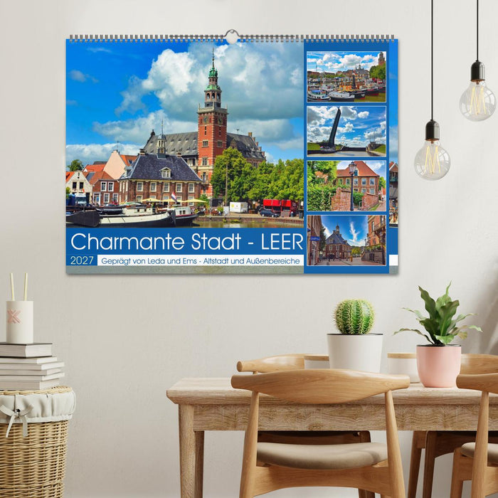 Charmante Stadt - LEER (CALVENDO Wandkalender 2027)